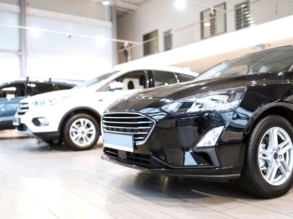 Cars Parked in an Agency