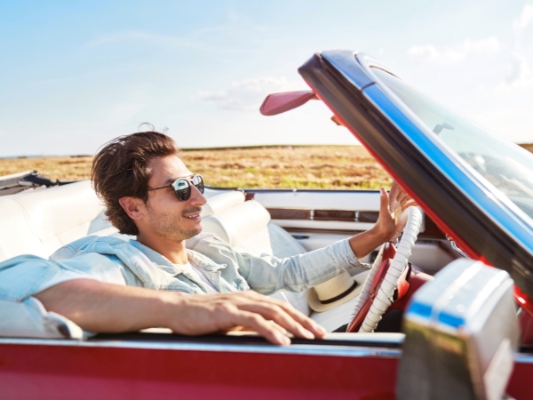 Couple on a Road Trip
